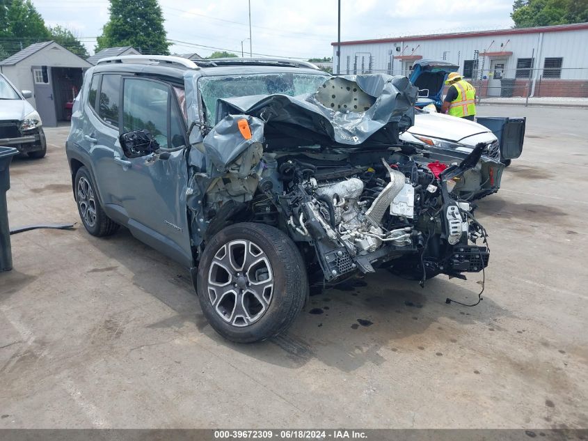 ZACCJADBXJP862128 2018 Jeep Renegade Limited Fwd