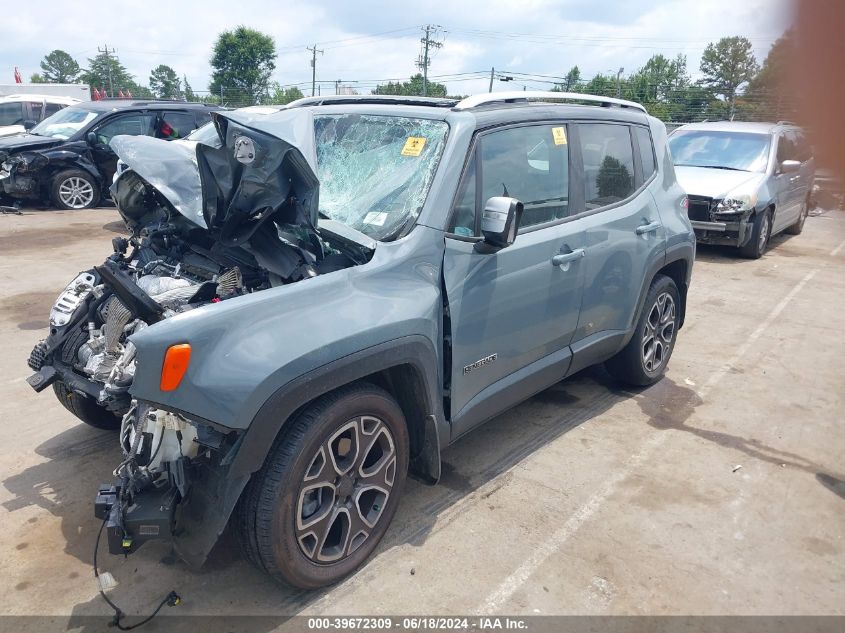 ZACCJADBXJP862128 2018 Jeep Renegade Limited Fwd