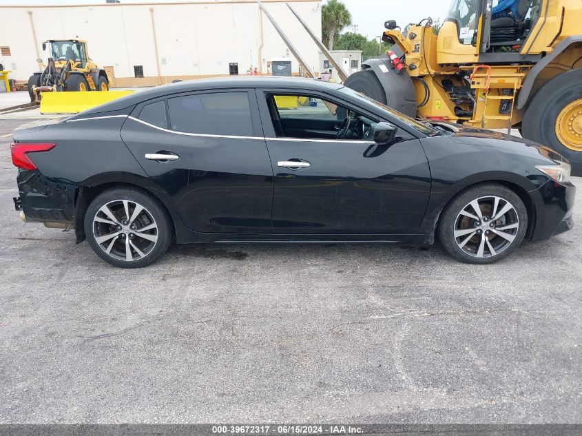 2017 Nissan Maxima 3.5 S VIN: 1N4AA6AP7HC385864 Lot: 39672317