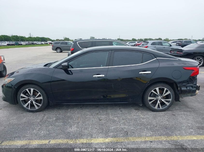 2017 Nissan Maxima 3.5 S VIN: 1N4AA6AP7HC385864 Lot: 39672317