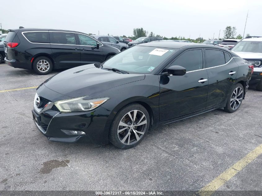 2017 Nissan Maxima 3.5 S VIN: 1N4AA6AP7HC385864 Lot: 39672317