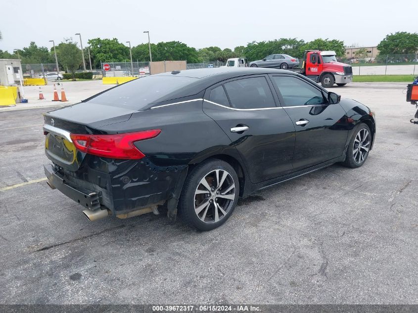 2017 Nissan Maxima 3.5 S VIN: 1N4AA6AP7HC385864 Lot: 39672317