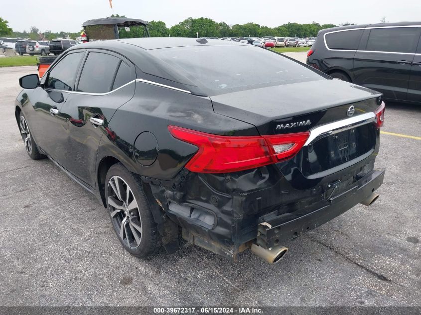 2017 Nissan Maxima 3.5 S VIN: 1N4AA6AP7HC385864 Lot: 39672317