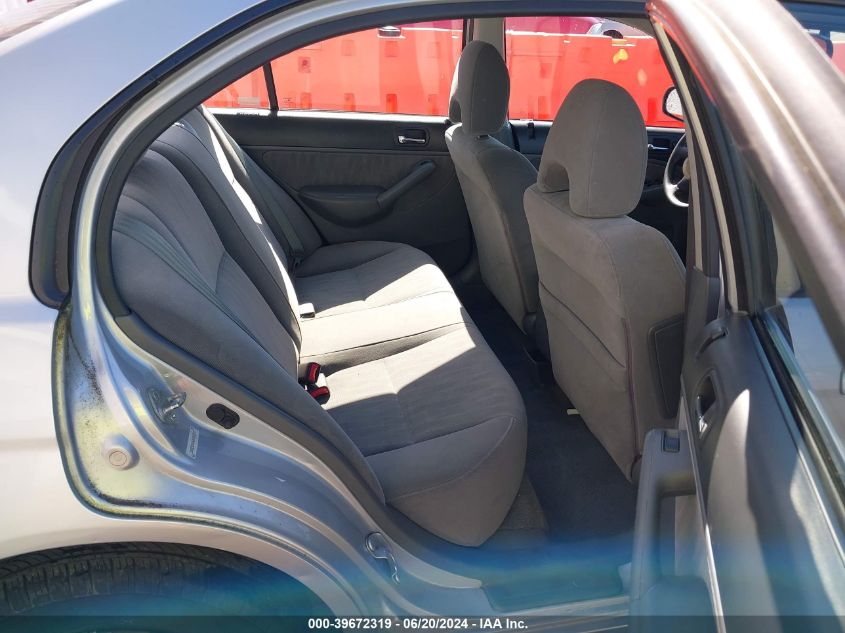 2003 Honda Civic Ex VIN: 2HGES26843H564373 Lot: 39672319