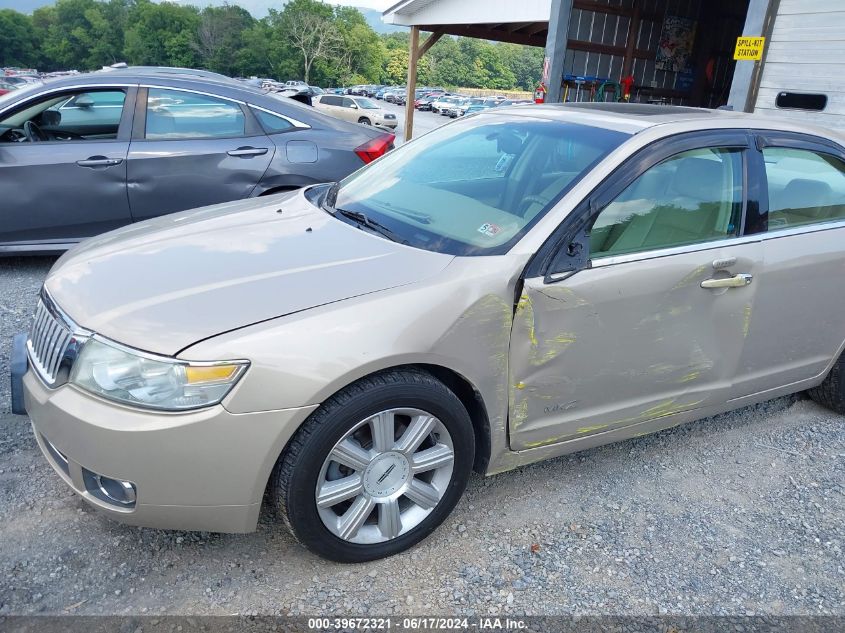 2008 Lincoln Mkz VIN: 3LNHM26T48R658898 Lot: 39672321