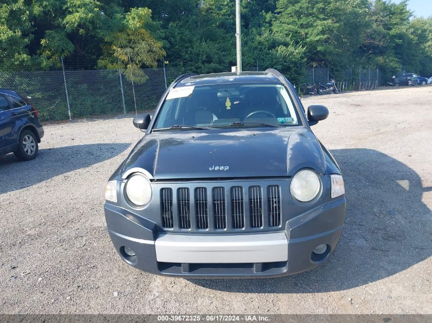 2007 Jeep Compass Limited VIN: 1J8FF57W97D185662 Lot: 39672325