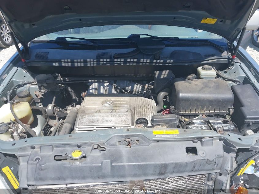 2001 Lexus Rx 300 VIN: JTJHF10U610204424 Lot: 39672353