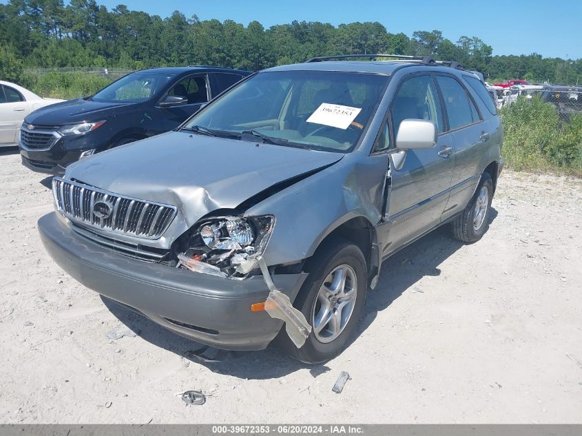 2001 Lexus Rx 300 VIN: JTJHF10U610204424 Lot: 39672353
