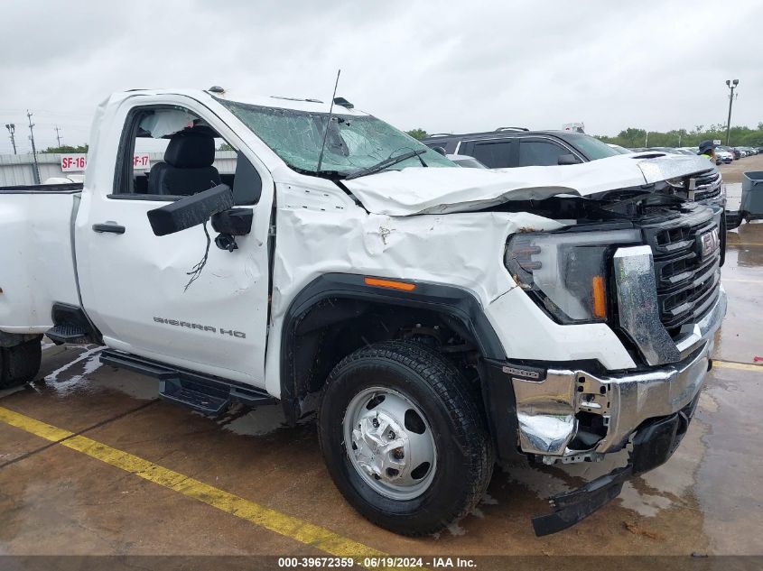 2024 GMC Sierra 3500Hd Pro VIN: 1GT39SE76RF144828 Lot: 39672359