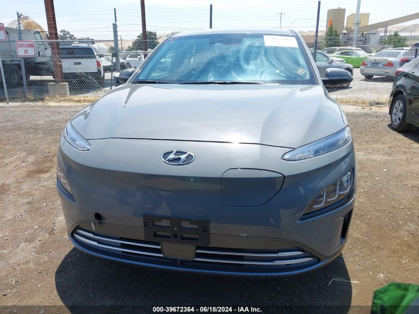 2022 Hyundai Kona Electric Limited VIN: KM8K53AG4NU157758 Lot: 39672364