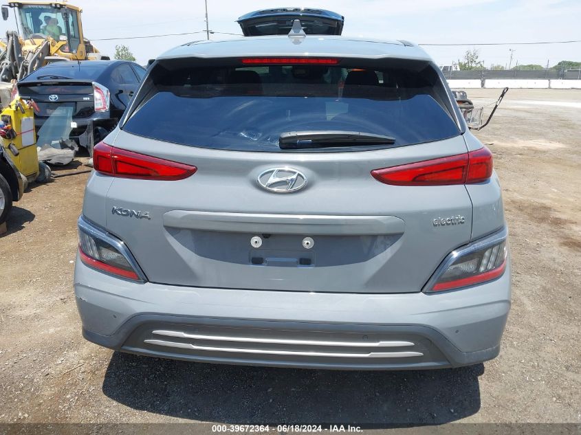 2022 HYUNDAI KONA ELECTRIC LIMITED KM8K53AG4NU157758