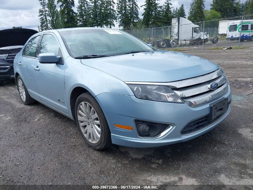 2010 Ford Fusion Hybrid VIN: 3FADP0L39AR395175 Lot: 39672366