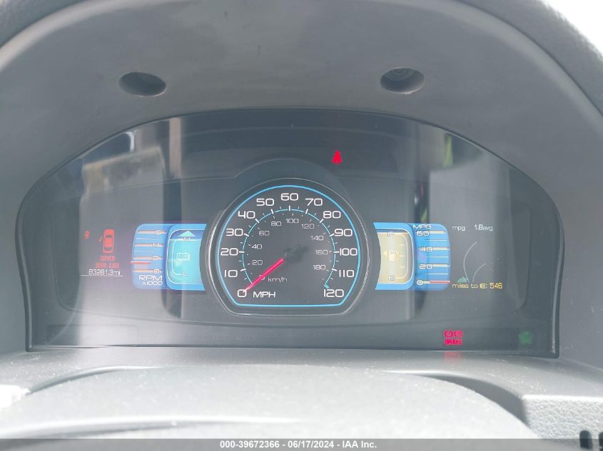 2010 Ford Fusion Hybrid VIN: 3FADP0L39AR395175 Lot: 39672366