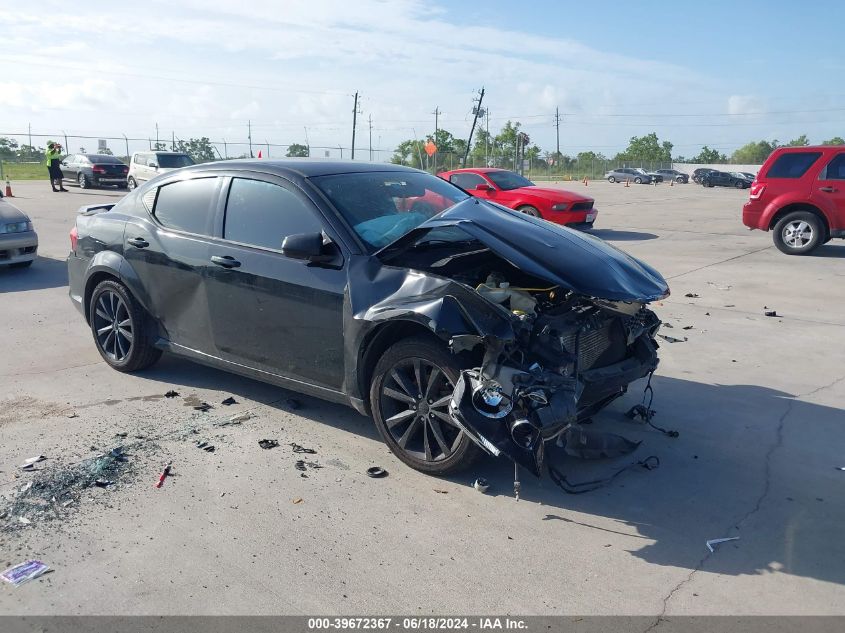 1C3CDZCBXDN652382 2013 Dodge Avenger Sxt