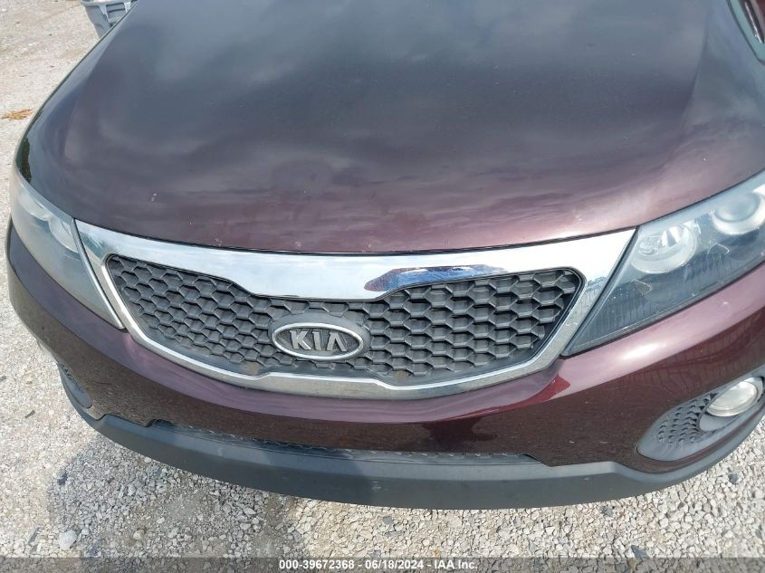 2012 Kia Sorento Ex VIN: 5XYKU3A65CG276495 Lot: 39672368