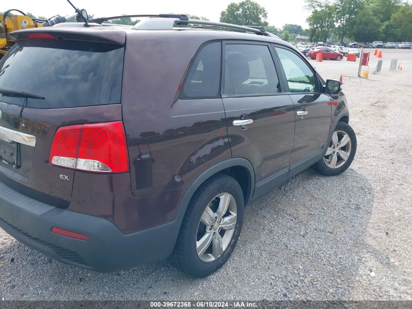 2012 Kia Sorento Ex VIN: 5XYKU3A65CG276495 Lot: 39672368