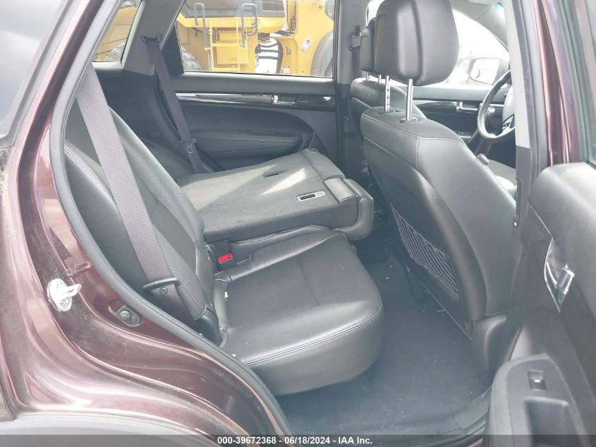 2012 Kia Sorento Ex VIN: 5XYKU3A65CG276495 Lot: 39672368