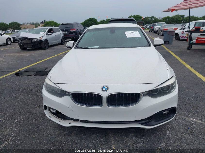 2018 BMW 430I VIN: WBA4Z1C51JEC70038 Lot: 39672369