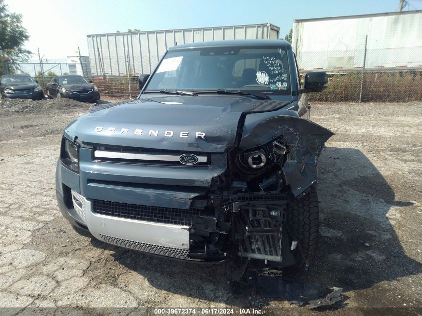 2022 Land Rover Defender 110 S VIN: SALEJ7RX4N2082573 Lot: 39672374