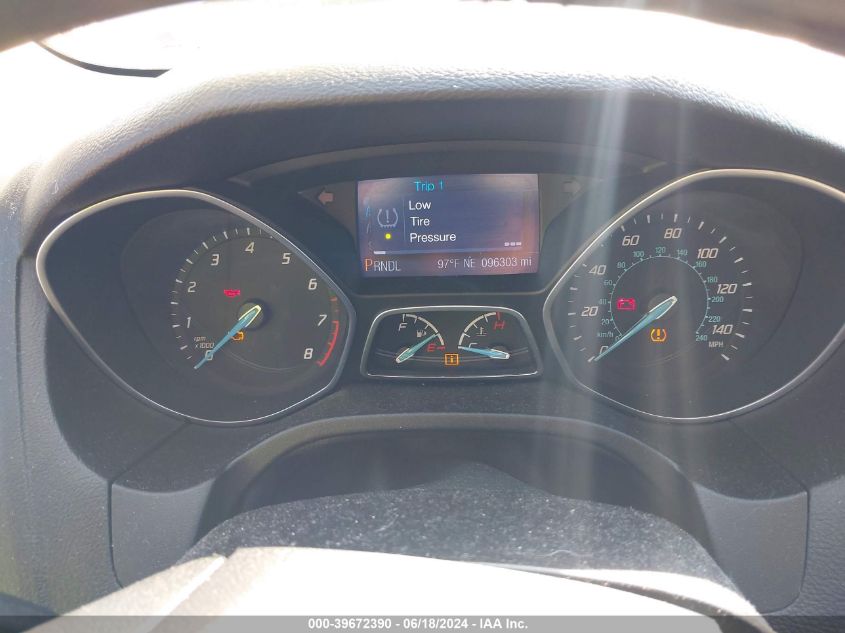 2013 Ford Focus Se VIN: 1FADP3F28DL337789 Lot: 39672390