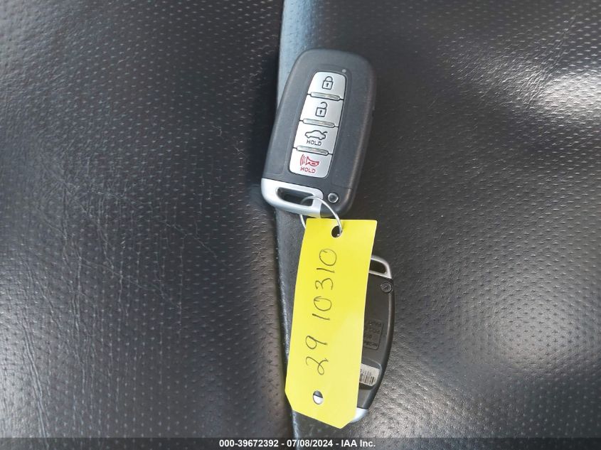 2012 Hyundai Sonata Limited 2.0T VIN: 5NPEC4AB3CH396954 Lot: 39672392