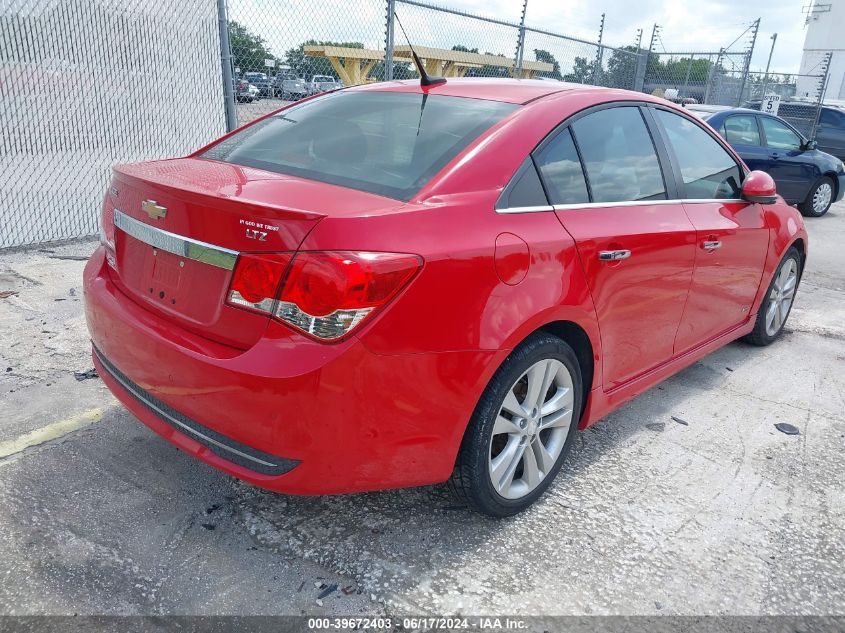 2013 Chevrolet Cruze Ltz VIN: 1G1PG5SBXD7115698 Lot: 39672403