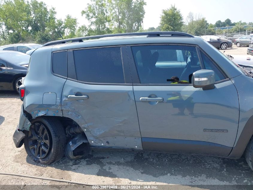 2017 Jeep Renegade Altitude Fwd VIN: ZACCJABB2HPG50159 Lot: 39672409