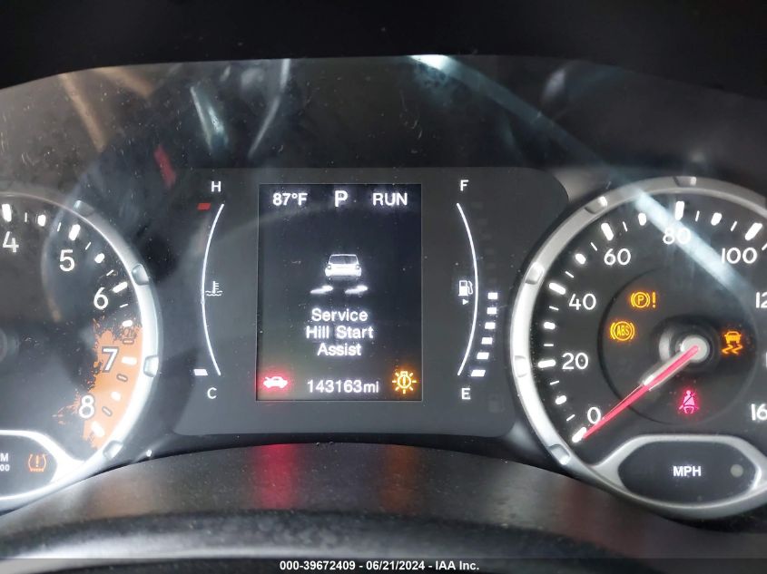 2017 Jeep Renegade Altitude Fwd VIN: ZACCJABB2HPG50159 Lot: 39672409