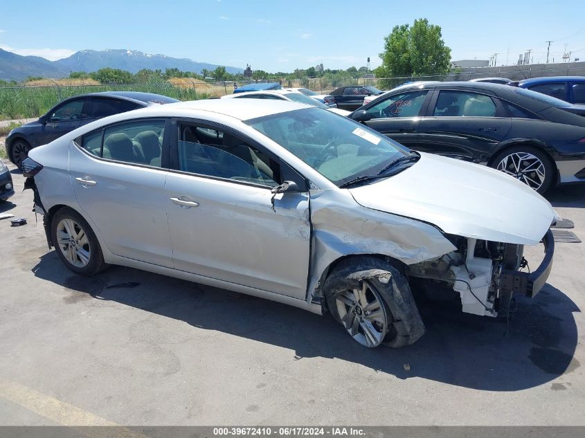 2019 Hyundai Elantra Sel VIN: 5NPD84LF1KH485904 Lot: 39672410