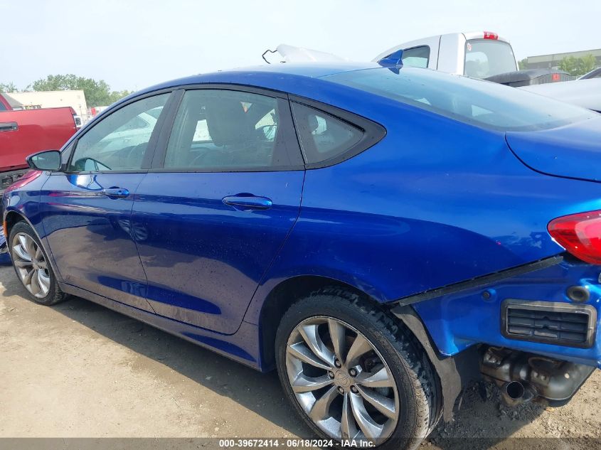 2015 Chrysler 200 S VIN: 1C3CCCBG0FN736145 Lot: 39672414