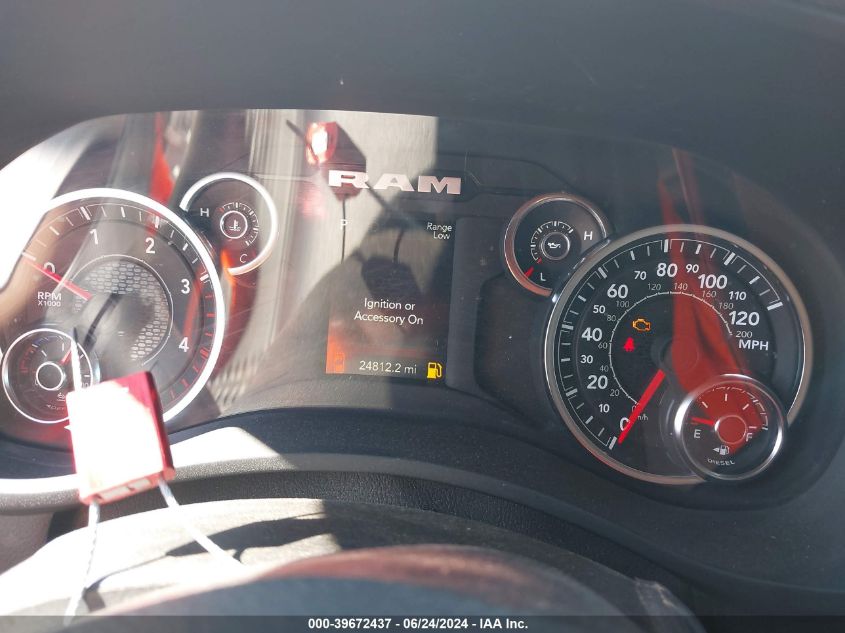 2023 Ram 2500 Big Horn 4X4 6'4 Box VIN: 3C6UR5DL7PG602951 Lot: 39672437