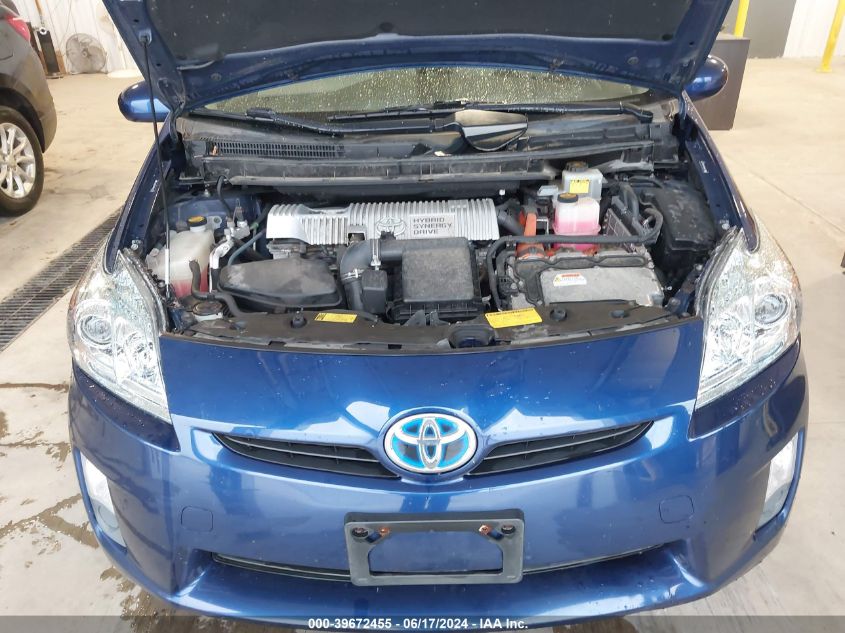 2010 Toyota Prius Ii VIN: JTDKN3DU6A0061735 Lot: 39672455