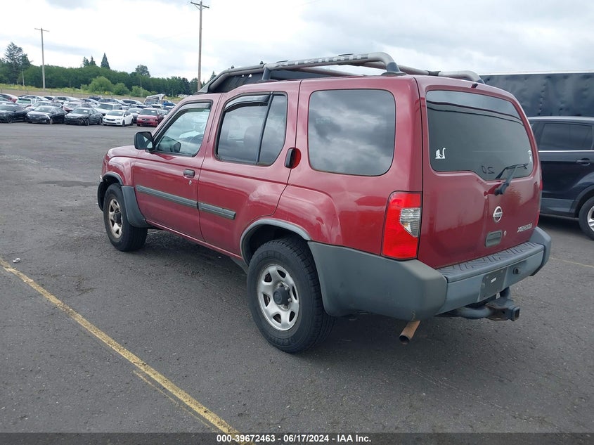 2004 Nissan Xterra Xe I4 VIN: 5N1DD28TX4C611542 Lot: 39672463