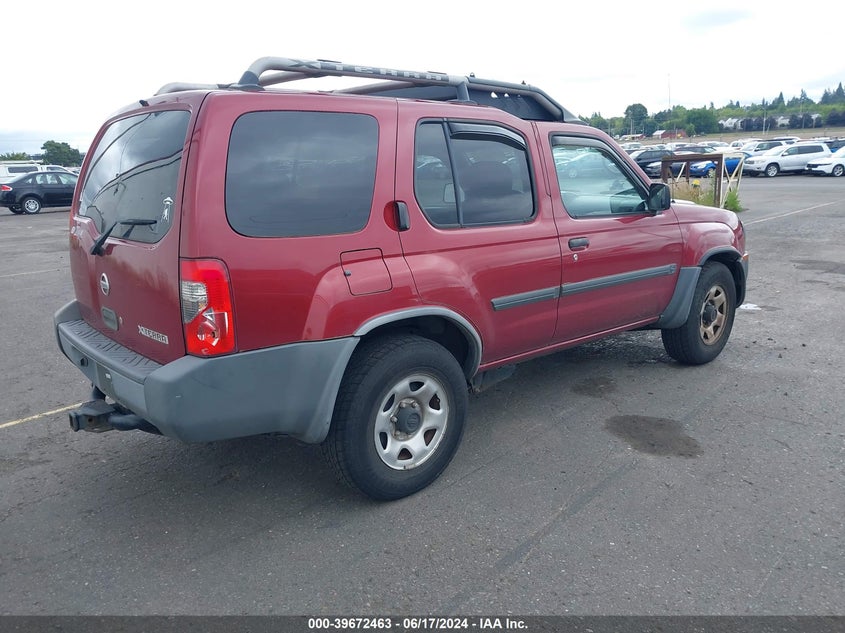 2004 Nissan Xterra Xe I4 VIN: 5N1DD28TX4C611542 Lot: 39672463