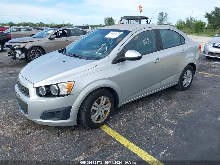 2012 Chevrolet Sonic 2Ls VIN: 1G1JA5SH8C4211325 Lot: 39672473