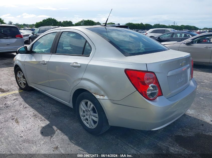 2012 Chevrolet Sonic 2Ls VIN: 1G1JA5SH8C4211325 Lot: 39672473