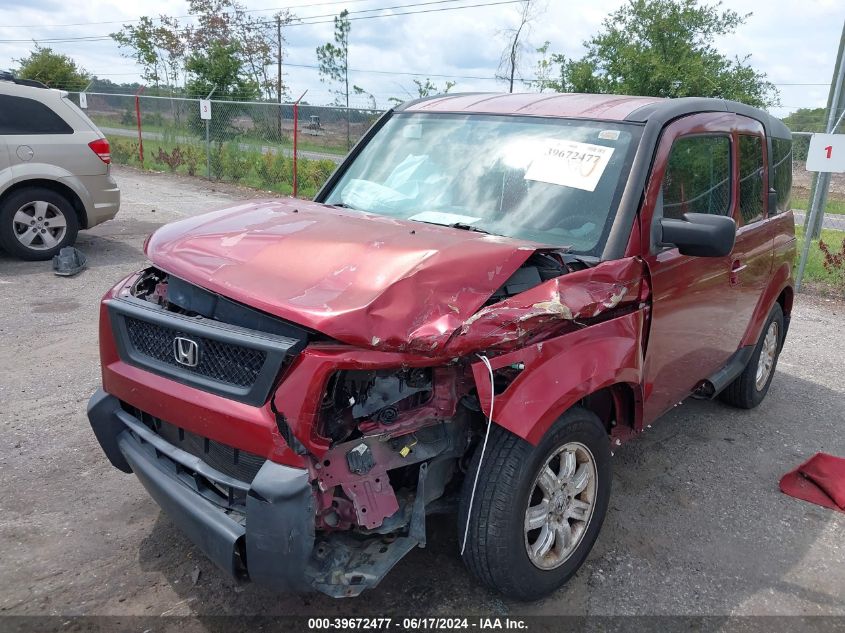 2006 Honda Element Ex-P VIN: 5J6YH18786L011803 Lot: 39672477