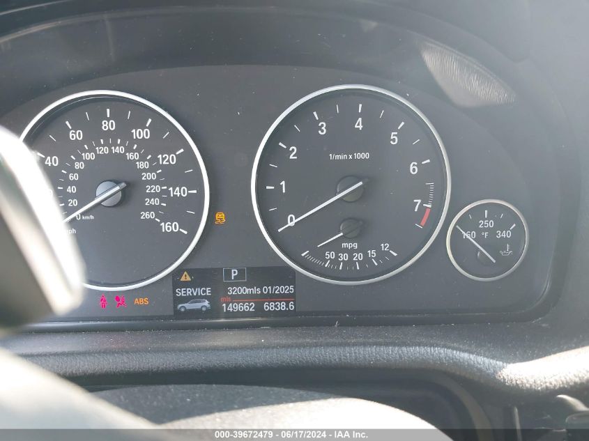 2012 BMW X3 xDrive35I VIN: 5UXWX7C55CL975195 Lot: 39672479