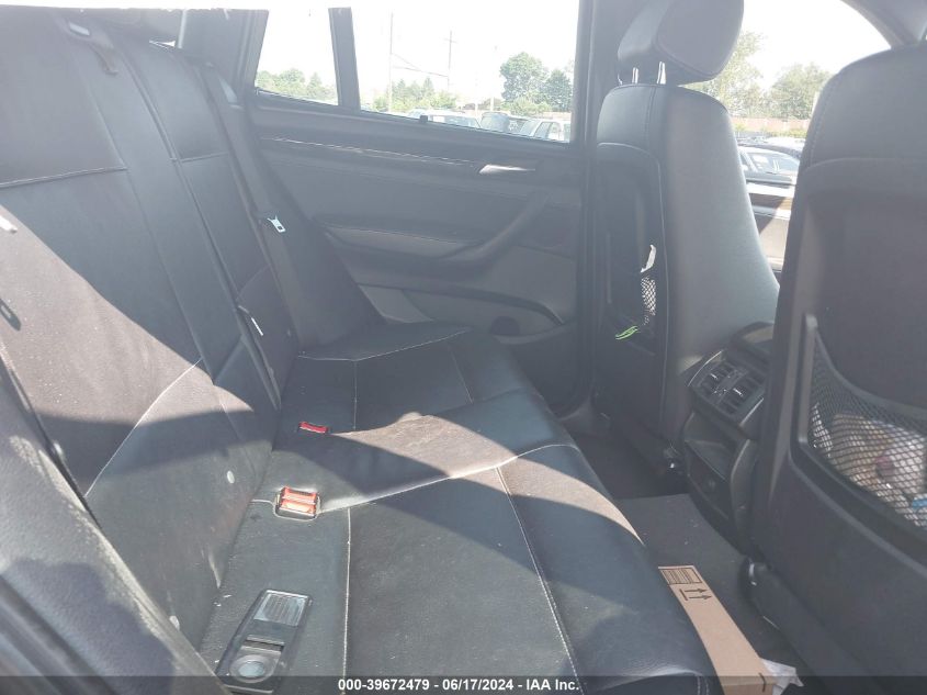 2012 BMW X3 xDrive35I VIN: 5UXWX7C55CL975195 Lot: 39672479