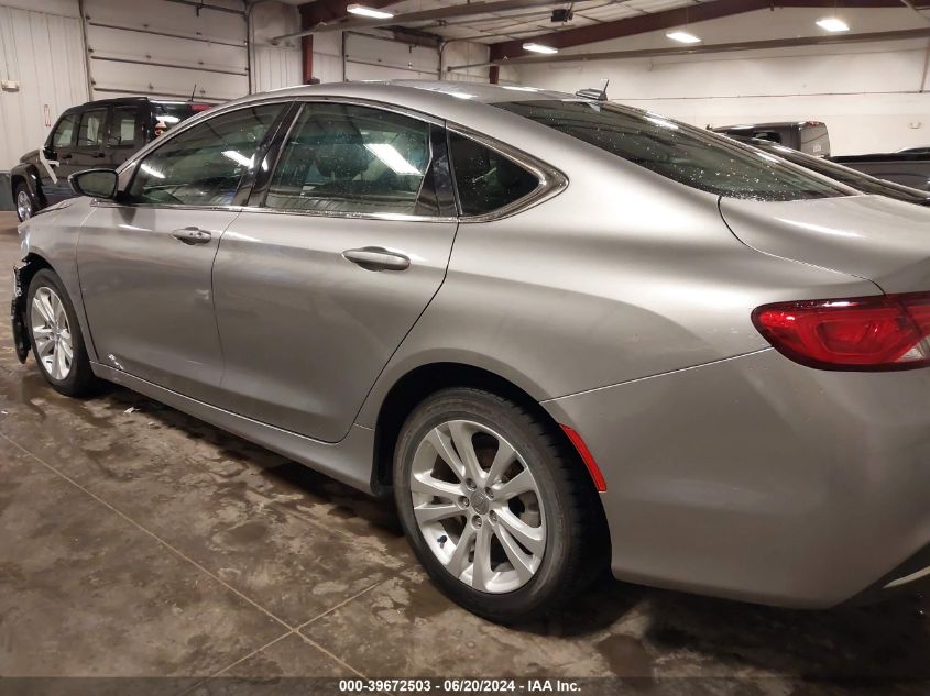 2017 Chrysler 200 Limited Platinum VIN: 1C3CCCAB8HN511531 Lot: 39672503