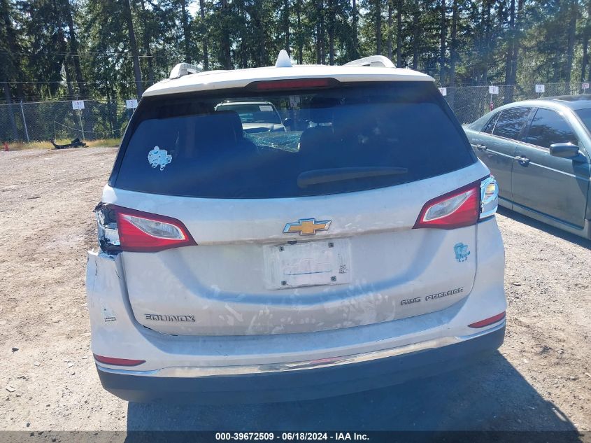 2021 Chevrolet Equinox Awd Premier VIN: 3GNAXXEV8MS171923 Lot: 39672509