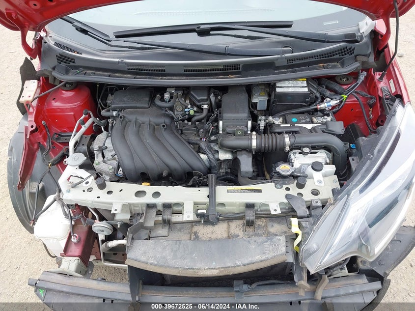 2019 Nissan Versa Note Sv VIN: 3N1CE2CP9KL358127 Lot: 39672525