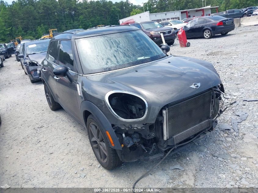 2013 Mini Countryman Cooper S VIN: WMWZC3C52DWP23226 Lot: 39672528