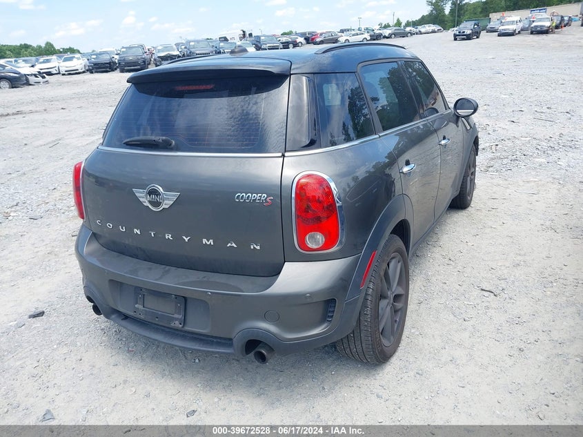 2013 Mini Countryman Cooper S VIN: WMWZC3C52DWP23226 Lot: 39672528