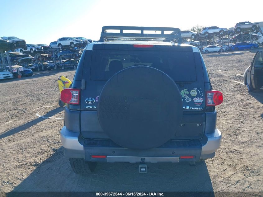 2007 Toyota Fj Cruiser VIN: JTEZU11F970004638 Lot: 39672544