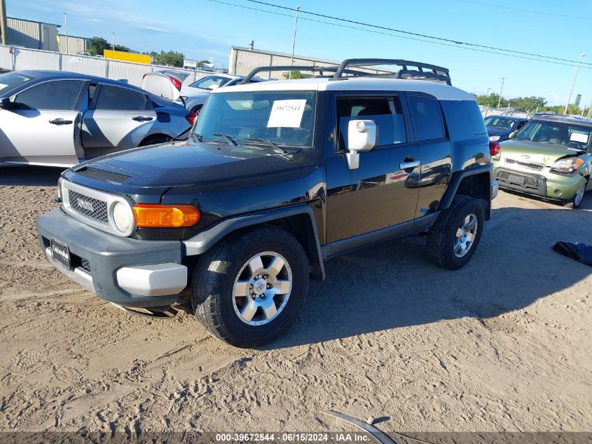 2007 Toyota Fj Cruiser VIN: JTEZU11F970004638 Lot: 39672544