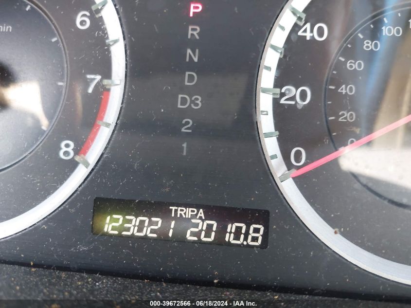 2009 Honda Accord 2.4 Ex VIN: 1HGCS127X9A000653 Lot: 39672566