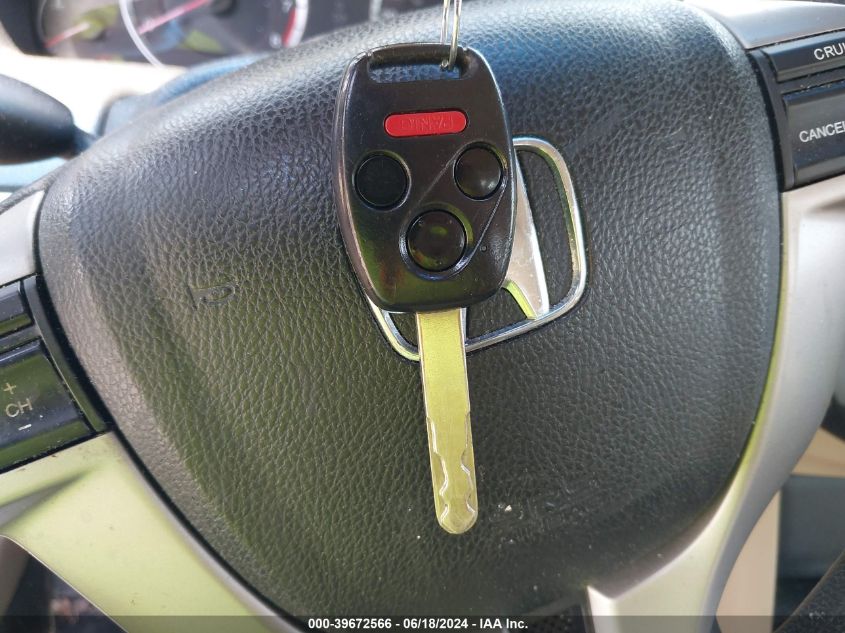 2009 Honda Accord 2.4 Ex VIN: 1HGCS127X9A000653 Lot: 39672566