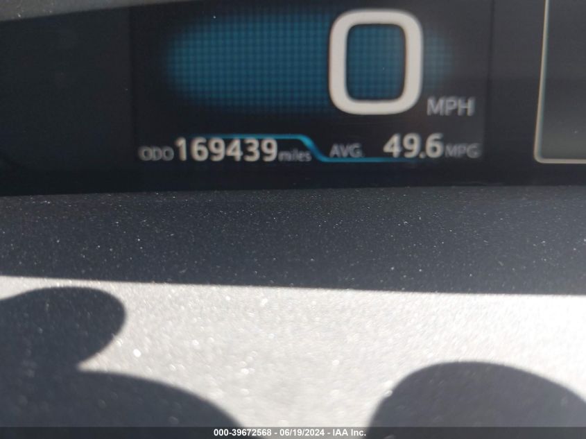 2016 Toyota Prius Two Eco VIN: JTDKARFU4G3018840 Lot: 39672568