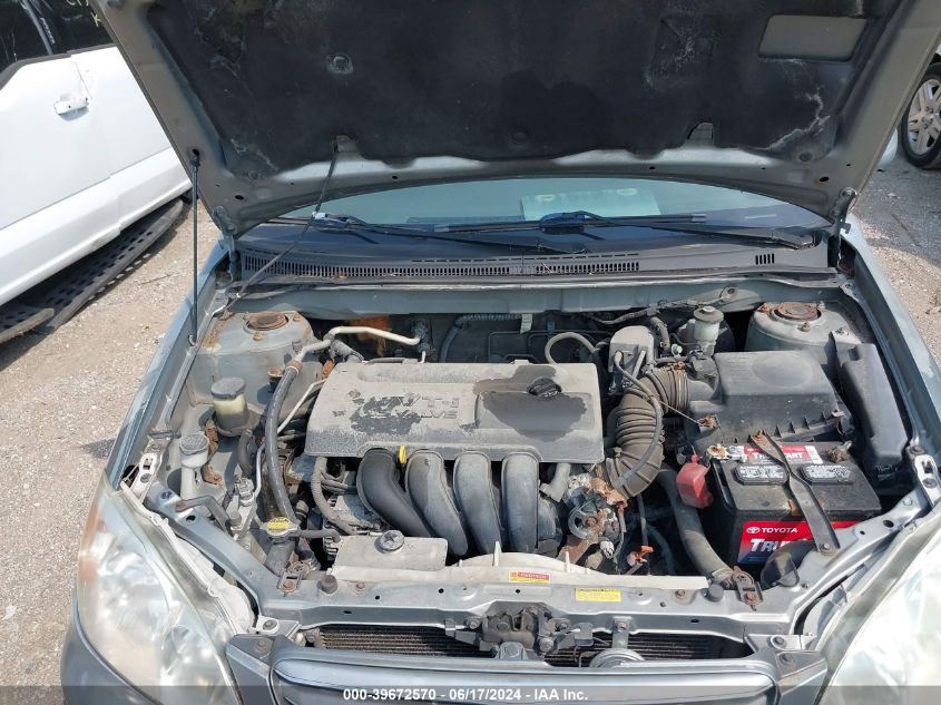 2003 Toyota Corolla Le VIN: 1NXBR32E93Z054172 Lot: 39672570